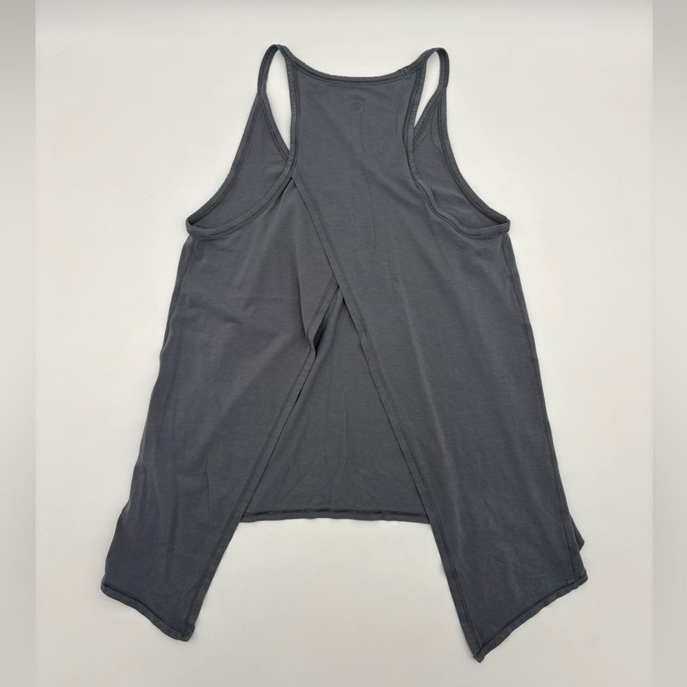Lululemon Grey Open Back Tank - Picture 4 of 10
